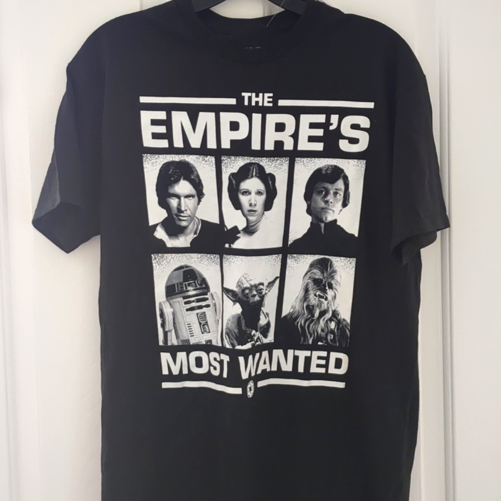 STAR WARS Black Medium T-shirt